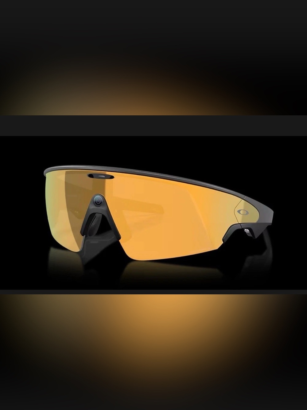 Oakley Oakley Meta-Vanguard Meta AI-Prizm 24K lenses - Black - New